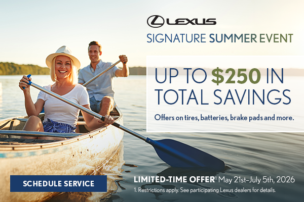 Signature Summer Event - Schedule Service